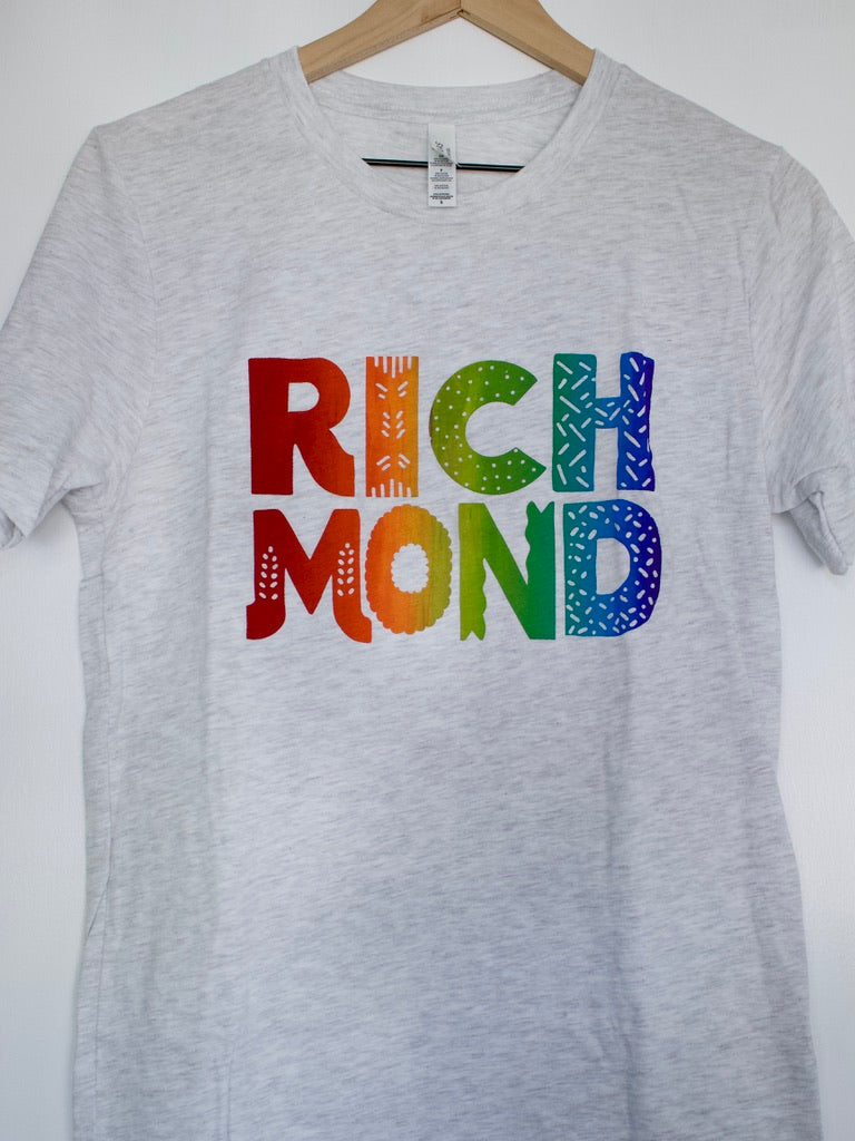Richmond Logo (Rainbow) T-Shirt