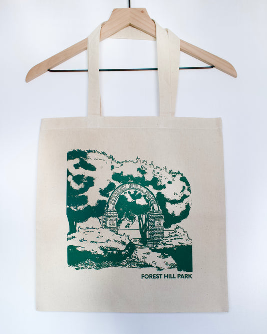 Forest Hill Park Tote Bag